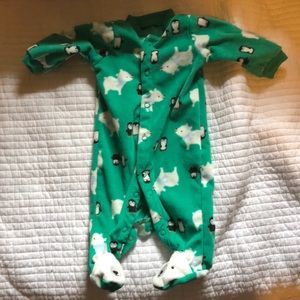 Just One You by Carter’s newborn pajamas
